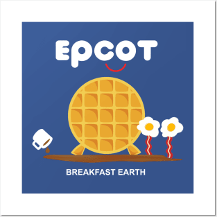 iHop EPCOT Breakfast Earth Posters and Art